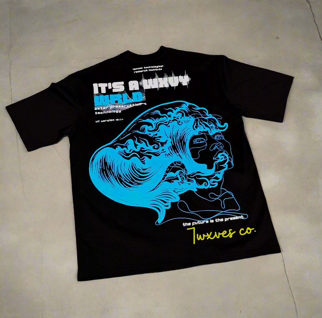 Water Preservation Oversized Tee