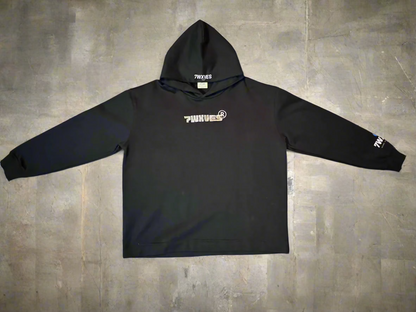 Abstract Relaxed Fit Hoodie