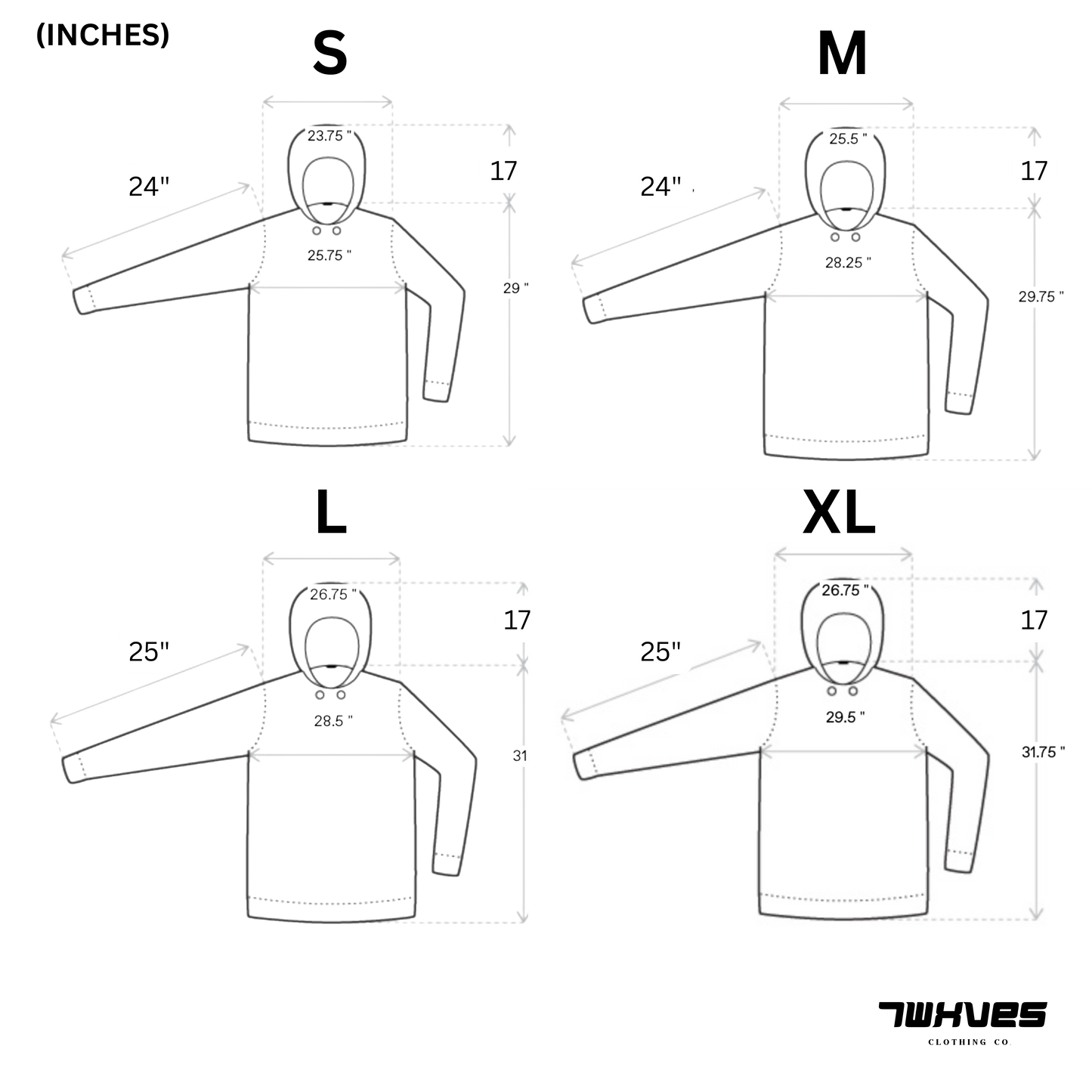 Abstract Relaxed Fit Hoodie